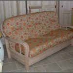 divano 3 posti con letto interno stile country