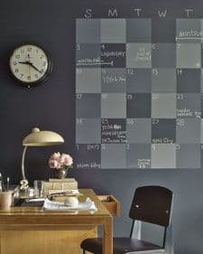 riquadro creativo con intonaco magnetico e pittura lavagna parete con intonaco magnetico e pittura lavagna