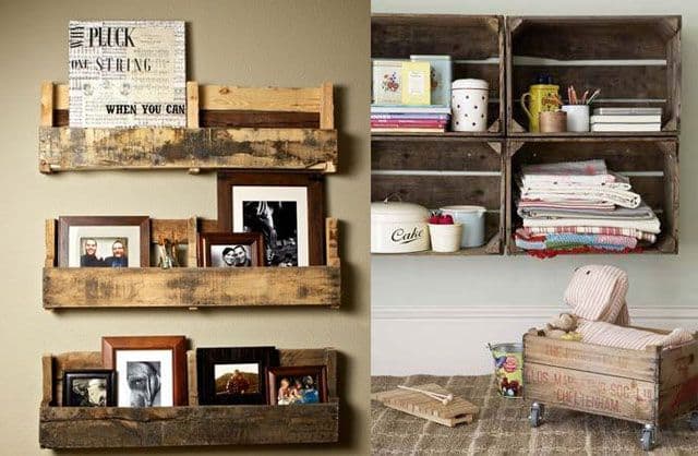 Riciclo di pallet per arredare - mobili per passione