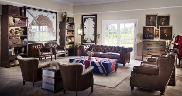 arredamento dandy stile inglese - mobiliperpassione