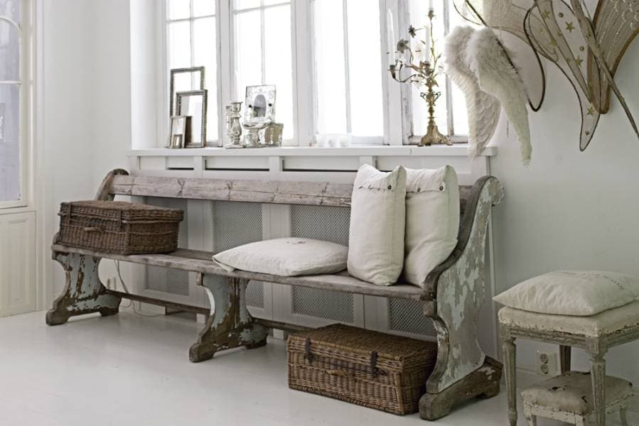 ingresso arredamento stile country