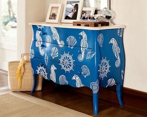 arredare con il blu