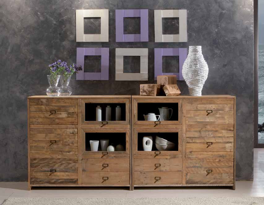 credenza rustica legno abete vecchio