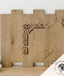 Stencil Riutilizzabile "FLORAL CORNER" Bottega 315 Collection