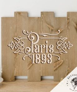 Stencil Riutilizzabile "PARIS" Bottega 315 Collection