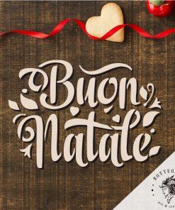 Stencil Riutilizzabile "BUON NATALE" Bottega 315 Christmas Collection