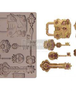 Stampo per Fregi "Lock & Keys" - Fregi fai da te ReDesign with Prima