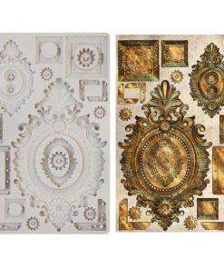 Stampo per Fregi "GRUNGY FRAMES" - Finnabair ReDesign with Prima