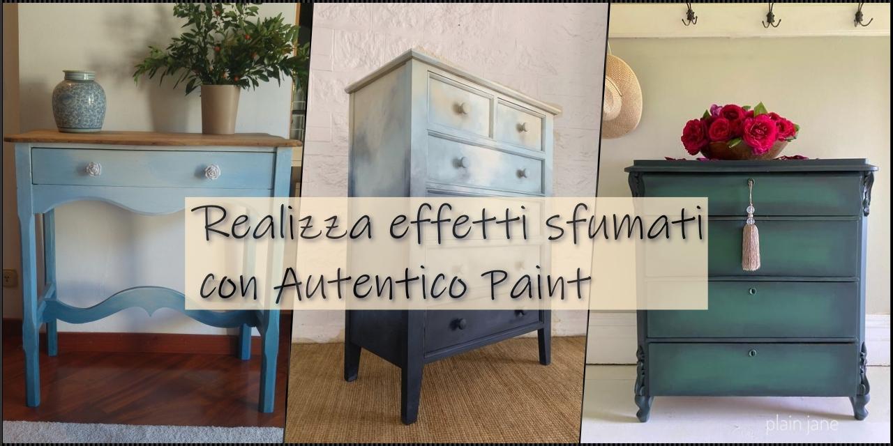 mobili sfumati colori autentico