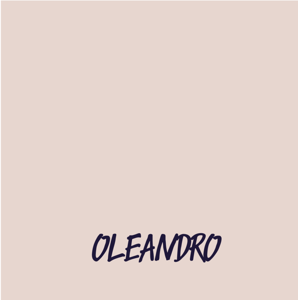 vernici naturali per restyling colore Oleandro