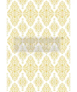 Trasferibile Foglia Oro KACHA "GOLDEN DAMASK" - ReDesign with Prima