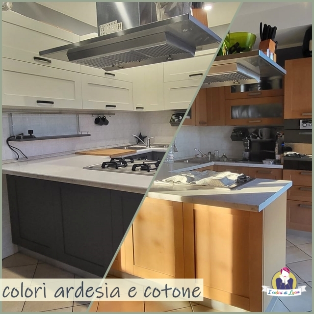 è un sogno o realtà? cucina rinnovata con I Colori di Lucia