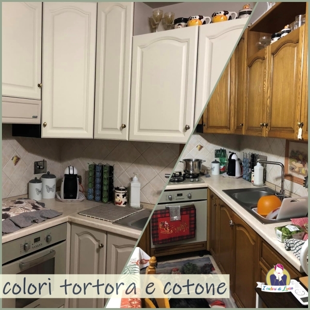 è un sogno o realtà? cucina rinnovata con I Colori di Lucia