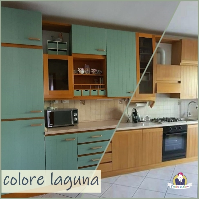 è un sogno o realtà? cucina rinnovata con I Colori di Lucia