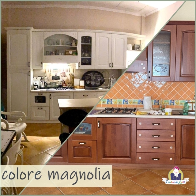 è un sogno o realtà? cucina rinnovata con I Colori di Lucia