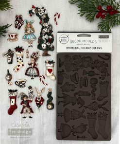 Stampo per Fregi Alice "WHIMSICAL HOLIDAY DREAMS" - ReDesign with Prima