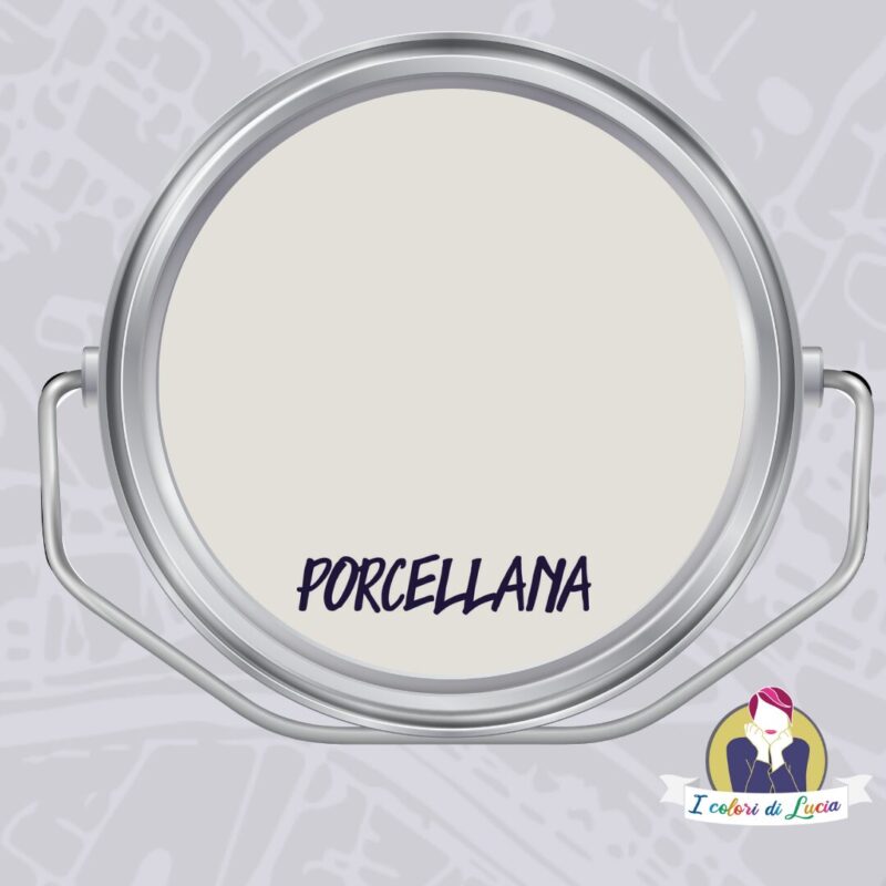 Vernice SETA Effetto Laccato Colore PORCELLANA | I Colori di Lucia