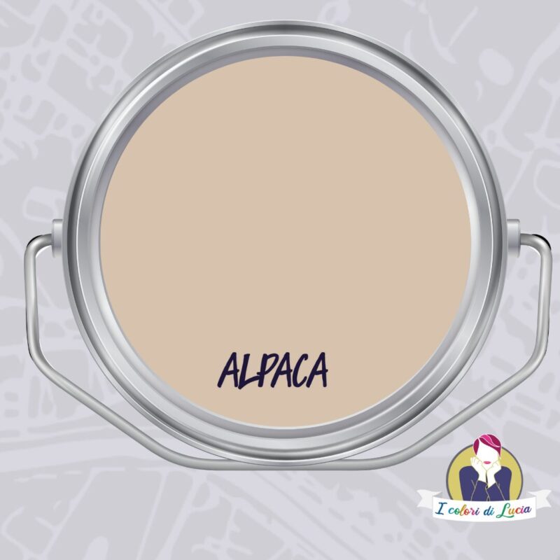 Vernice SETA Effetto Laccato Colore ALPACA | I Colori di Lucia