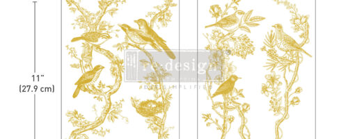 golden serenade middy transfer foglia oro