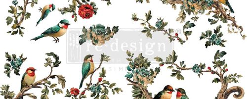 Trasferibile Large® - ROSETTE AVIARY – ReDesign with Prima