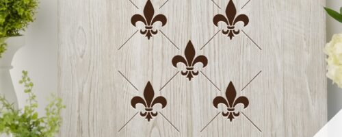 Fleur de lys com