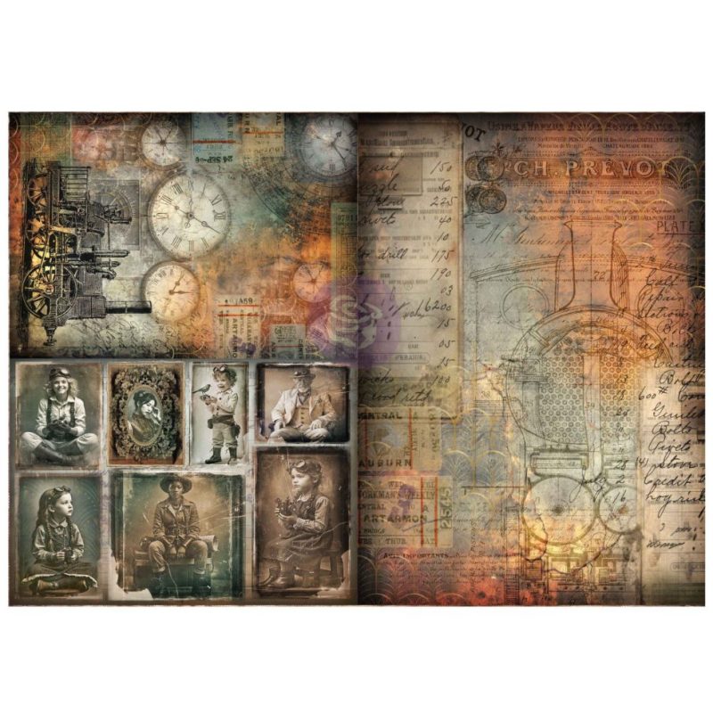time traveller decor paper finnabair