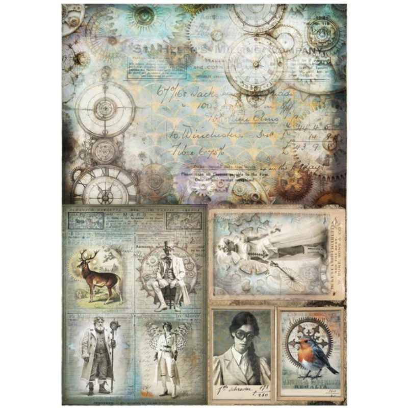 decoupage fiber STEAM AND FROST