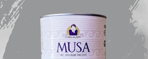 vernice MUSA 3 in 1 colore grigio medio argo