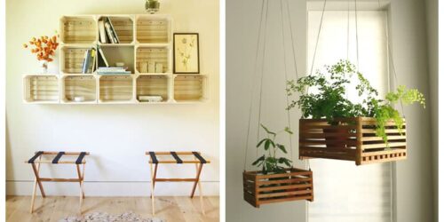 Arredamento cassette frutta