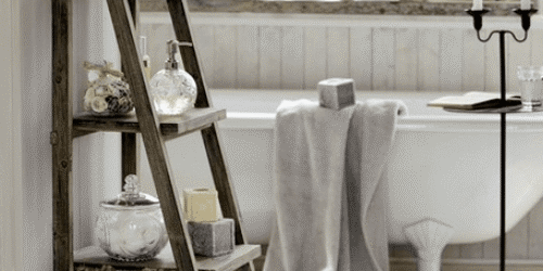 arredamento country in bagno