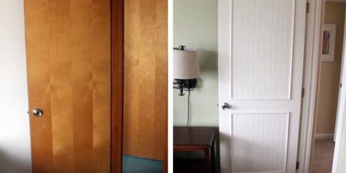 verniciare le porte di casa